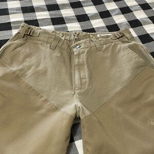 Columbia PHG Ptarmigan Canvas Brush Briar Hunting Work Pants Men's Brown 36 38